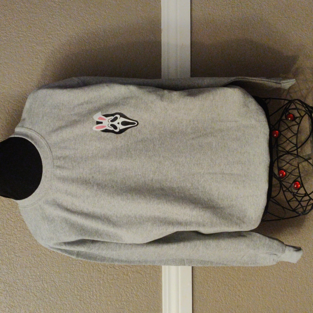 {Boutique} Ghost Face Easter Crewneck - image 1